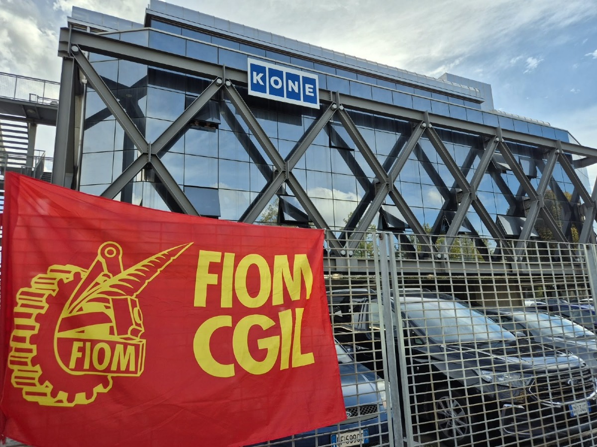 Kone, sciopero e presidio a Padova contro il nuovo software di gestione