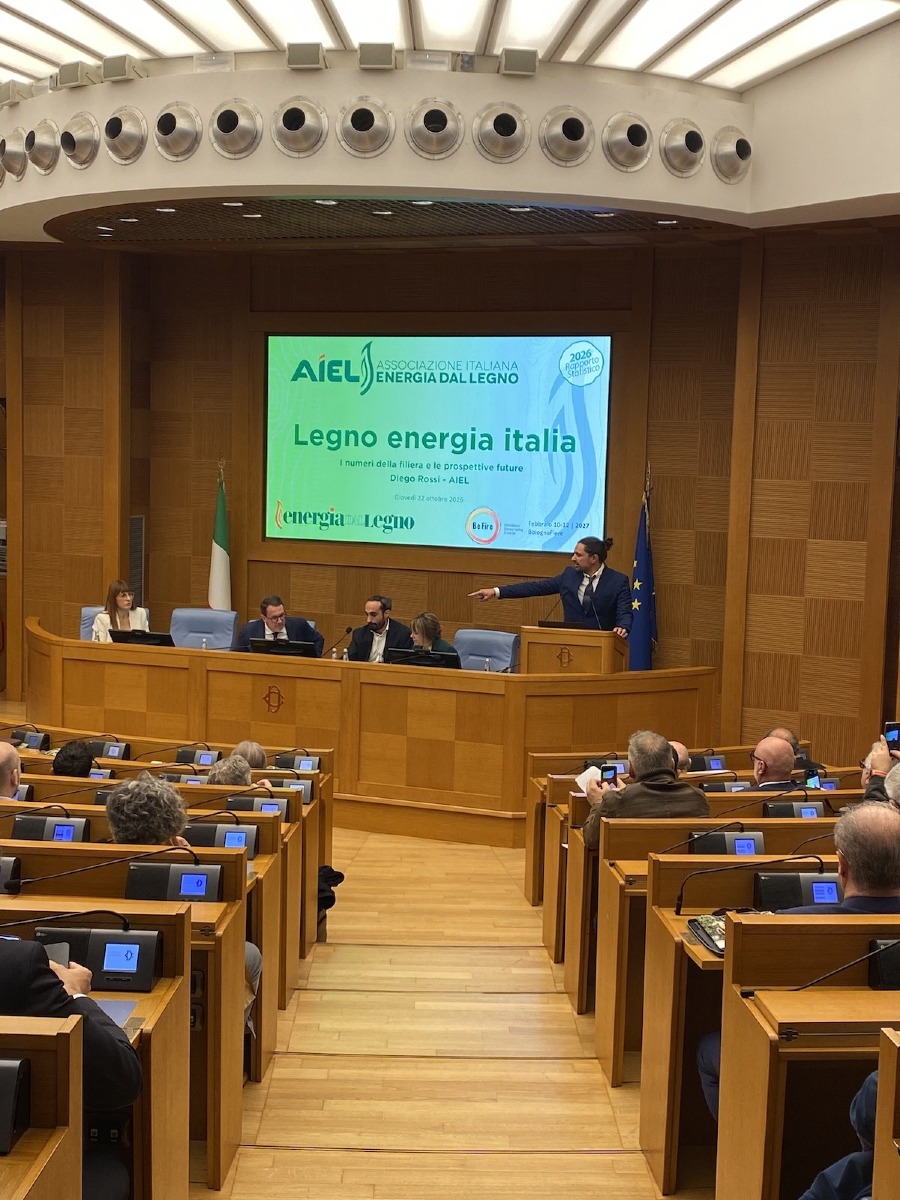 AIEL presenta alla Camera cinque proposte per la filiera bosco-legno-energia