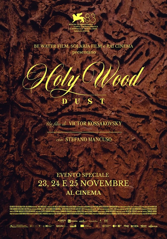 “Holy Wood Dust” arriva al cinema con Stefano Mancuso