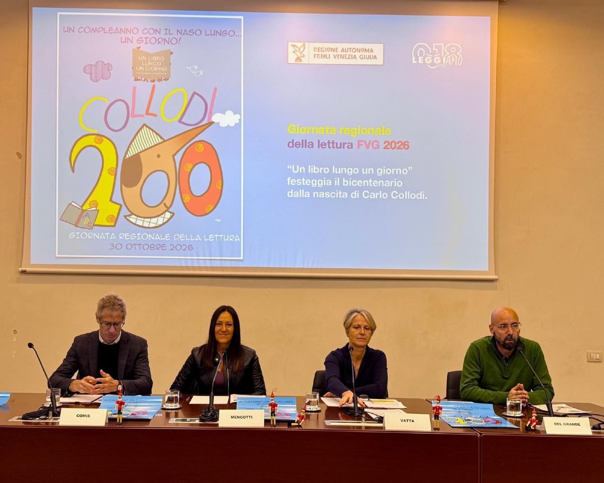 Collodi 200, in Fvg il 30 ottobre oltre 100 eventi per la Giornata della Lettura
