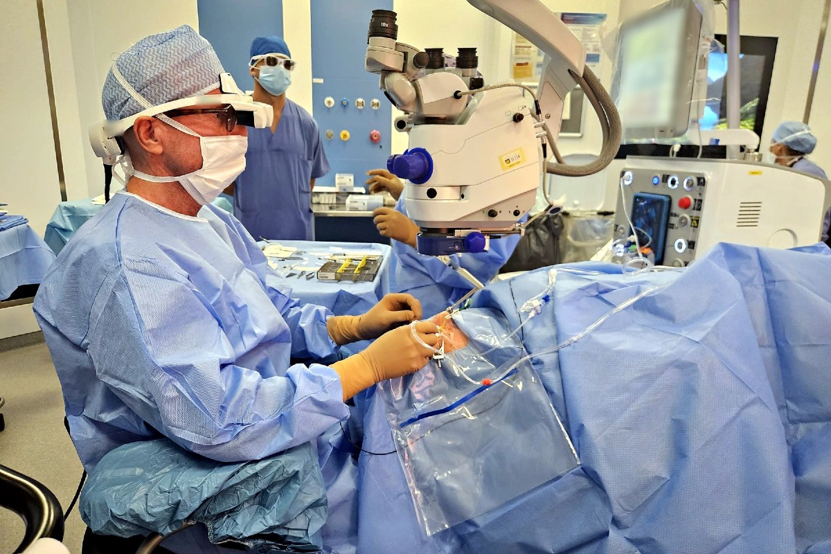 Oculistica di San Donà di Piave, testata in sala operatoria la visione in 3D