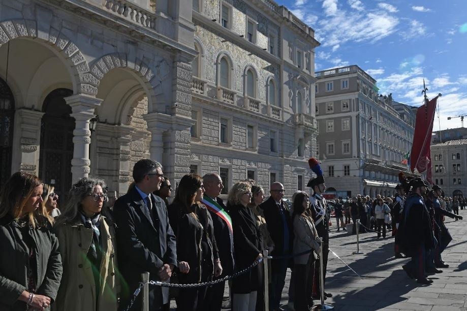 Trieste ricorda il ritorno all’Italia con la cerimonia del 72° anniversario