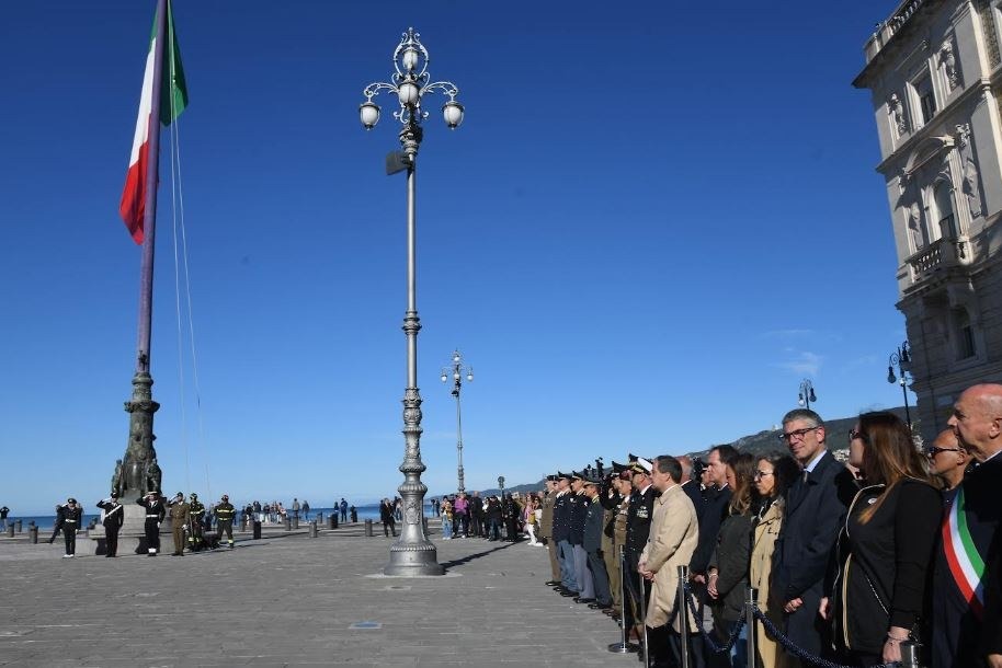 Trieste ricorda il ritorno all’Italia con la cerimonia del 72° anniversario