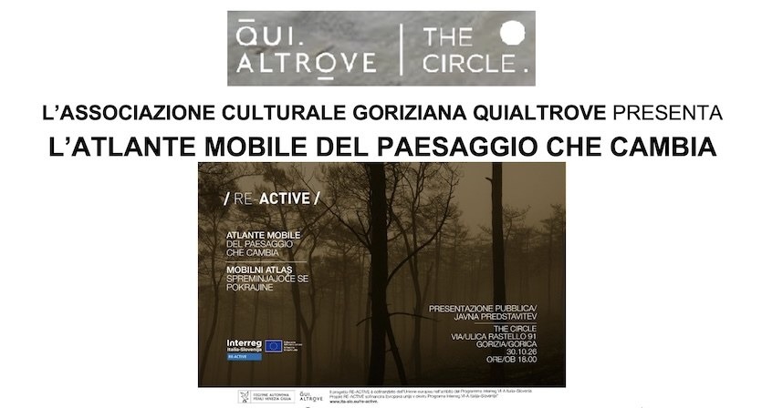 Gorizia, The Circle ospita la mostra “Atlante mobile del paesaggio che cambia”