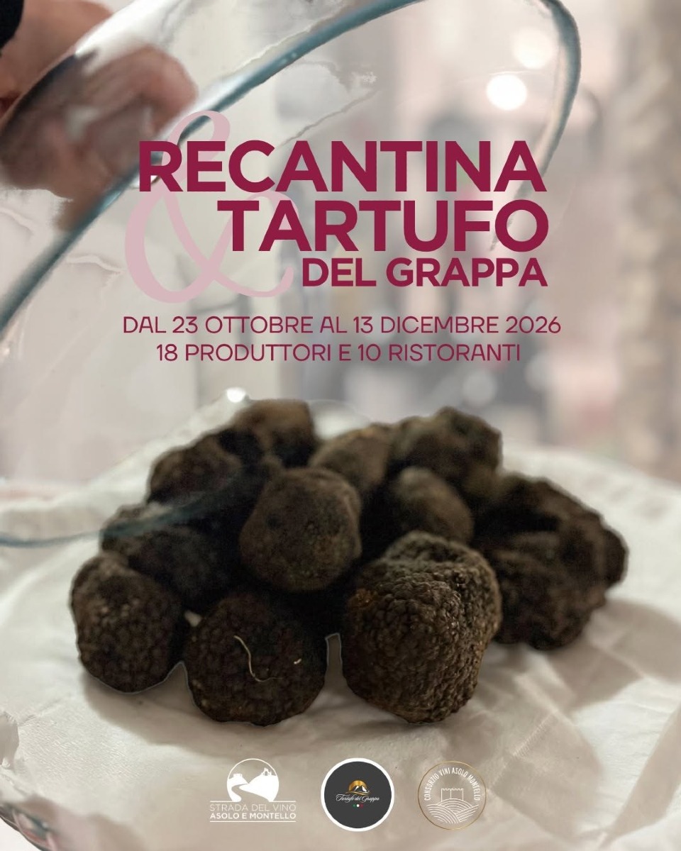 Recantina & Tartufo del Grappa, il 5 novembre gala a Montebelluna con sei chef