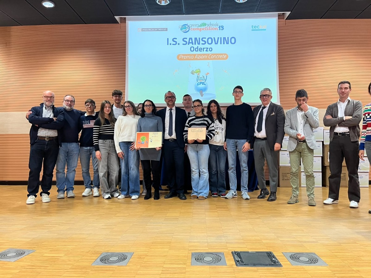 Green Schools Competition 2026, ecco i vincitori premiati dalla Provincia di Treviso