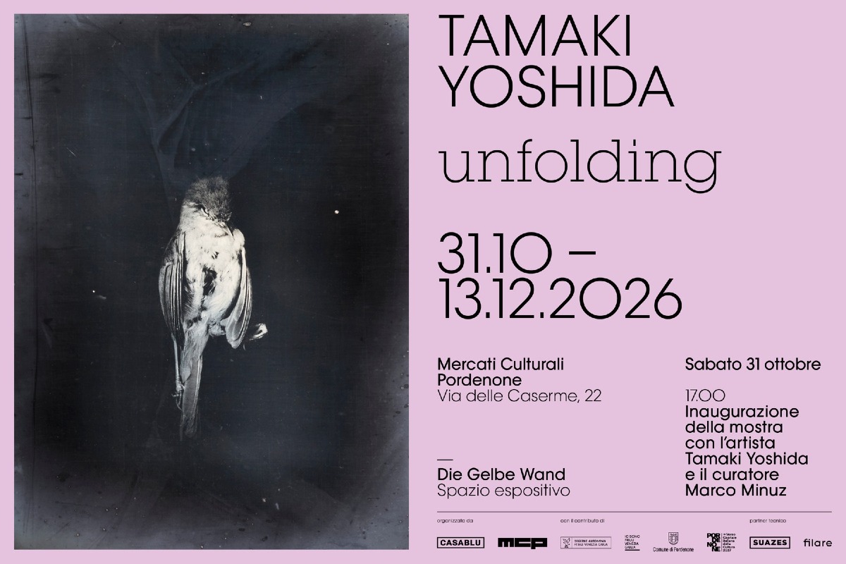 Locandina: Tamaki Yoshida a Pordenone, ai Mercati Culturali la sua prima mostra europea