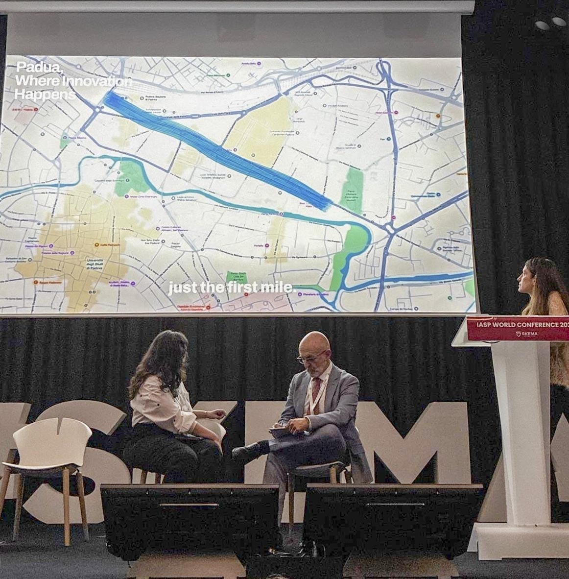 Padova presenta il “chilometro blu dell’innovazione” alla conferenza di Cannes