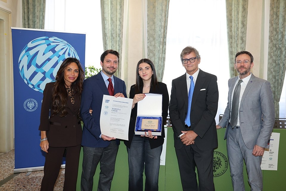 Fondazione Morpurgo-Hofmann, premiati quattro laureati dell’Università di Udine