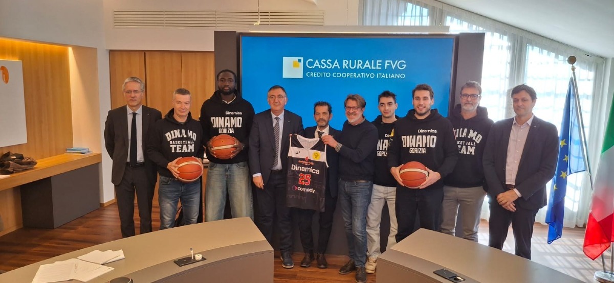 Cassa Rurale FVG e Dinamo Gorizia, nuova partnership per impianti e giovani