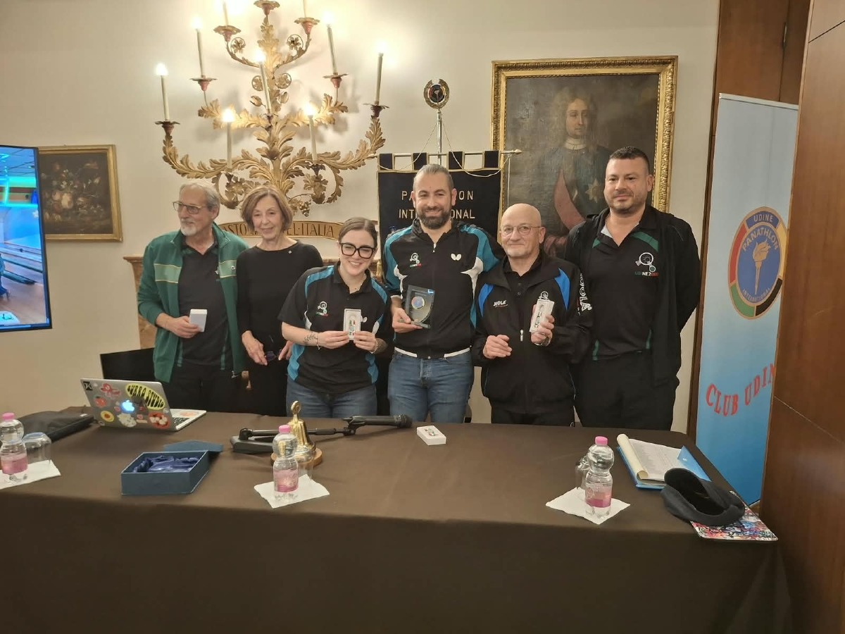 Udine 2000 racconta i progetti del tennistavolo al Panathlon