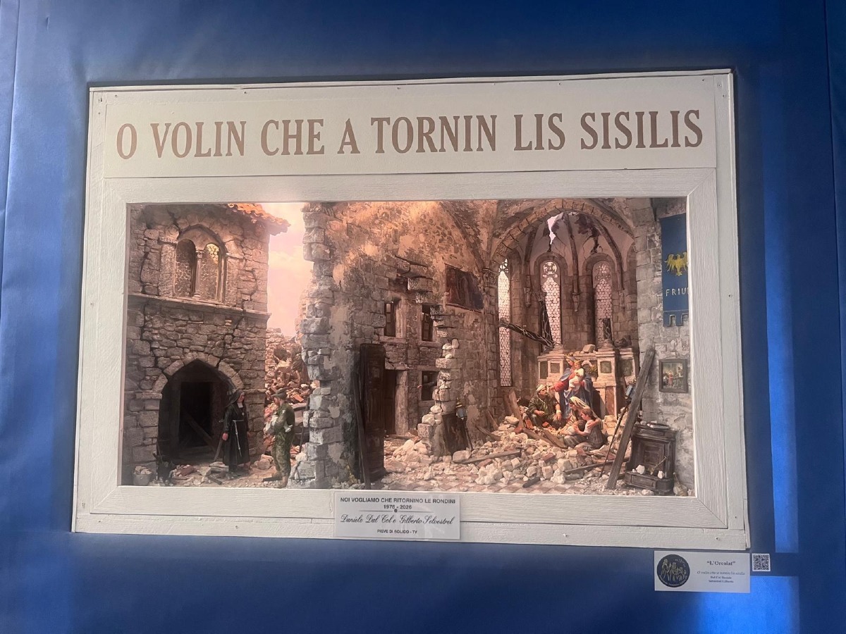 Gemona, la mostra sull’Orcolat e i presepi chiude le iniziative per il 1976
